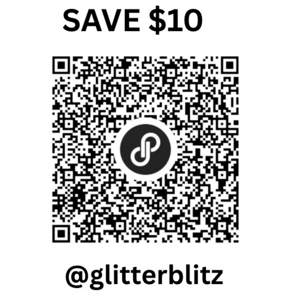 SAVE $10 โ JOIN POSHMARK USING MY PROMO CODE GLITTERBLITZ ๐ฐ๐ธ - Picture 1 of 2